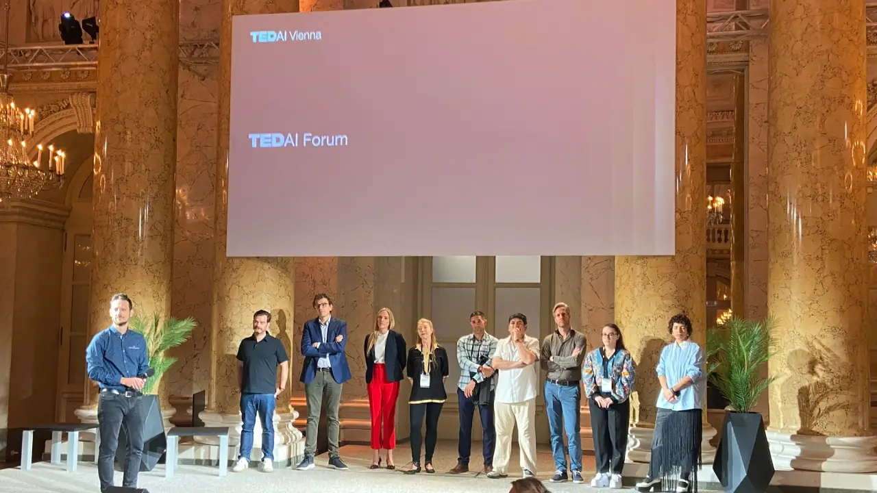 Tedai Vienna 2025 Panel Particpants on stage